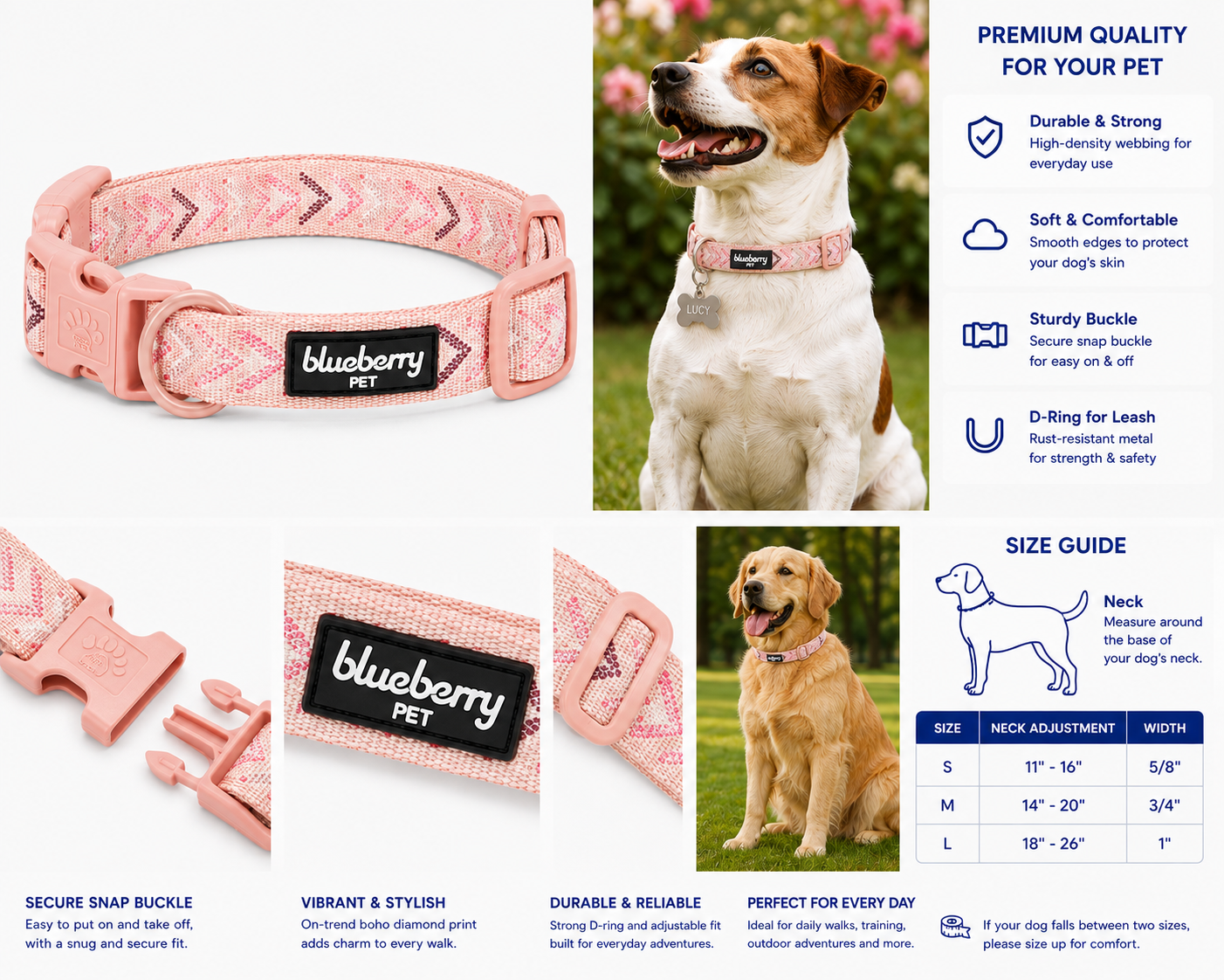 SportPet Patterned Collar