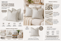 Farmhouse Fringe Pillow Covers