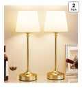 Gold Cordless Rechargeable Table Lamps