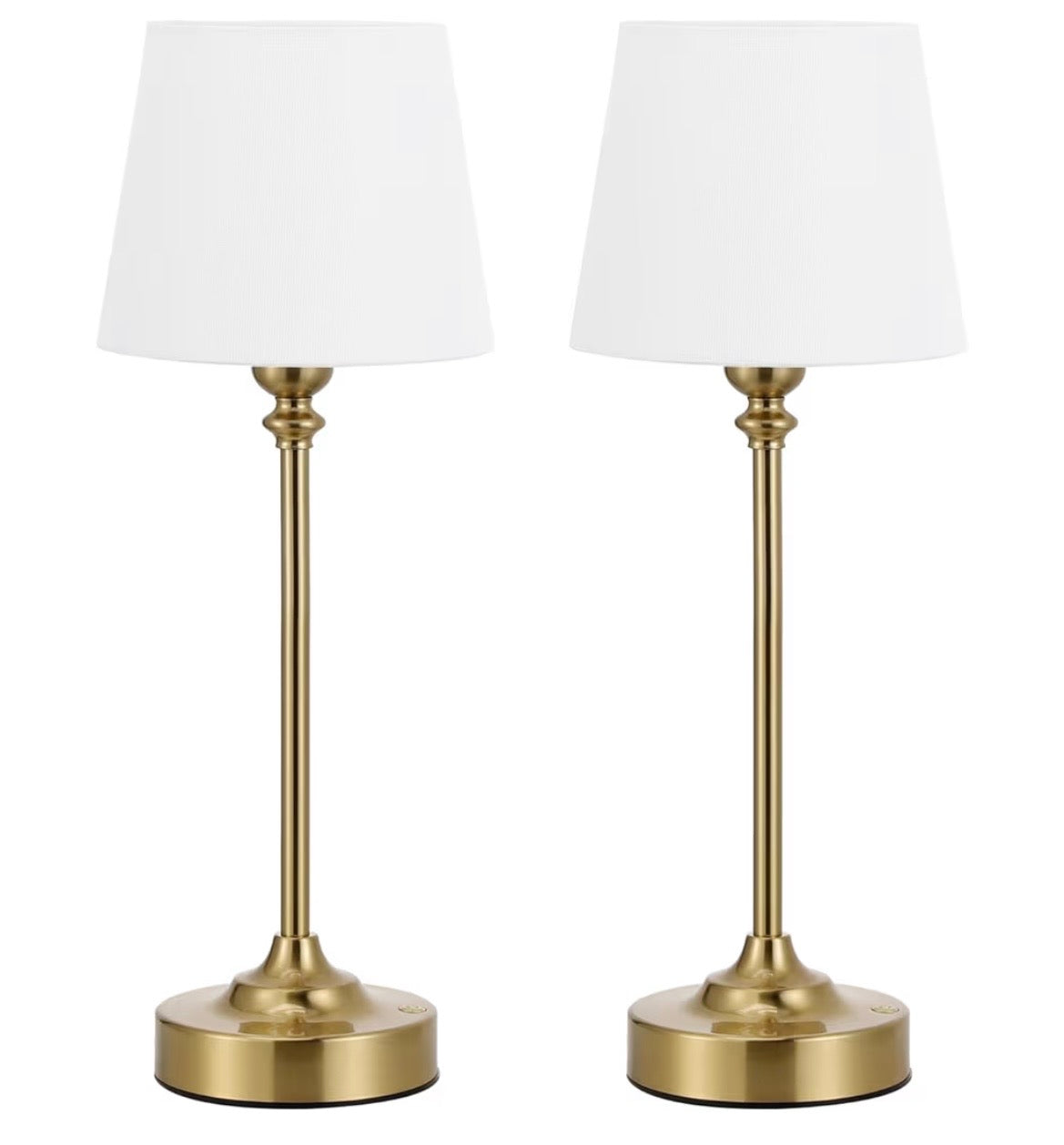 Gold Cordless Rechargeable Table Lamps