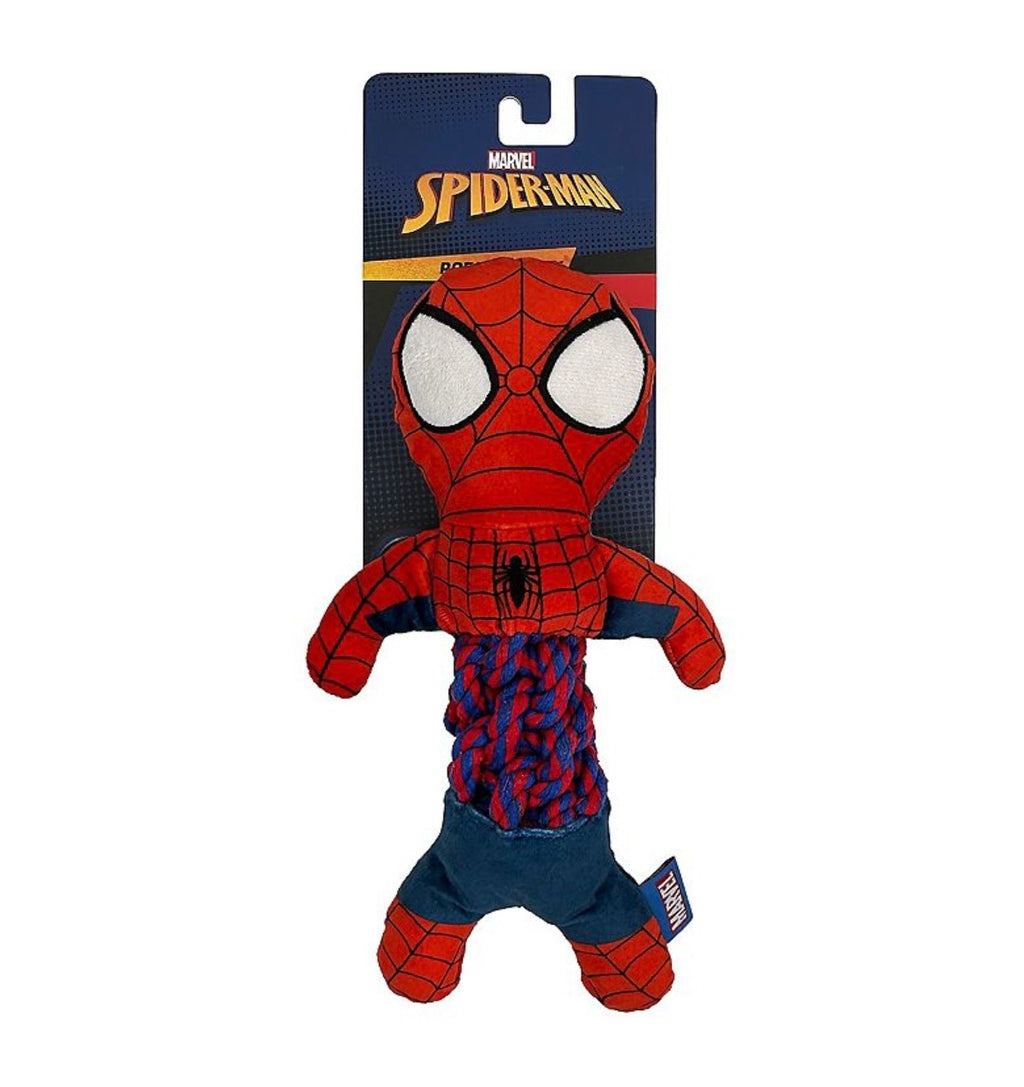 Marvel Spiderman Rope Dog Toy