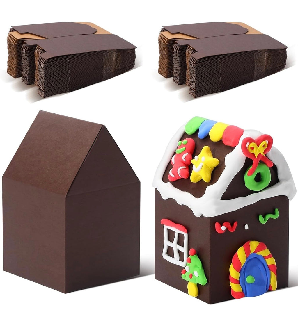 Christmas Gingerbread House Treat Boxes