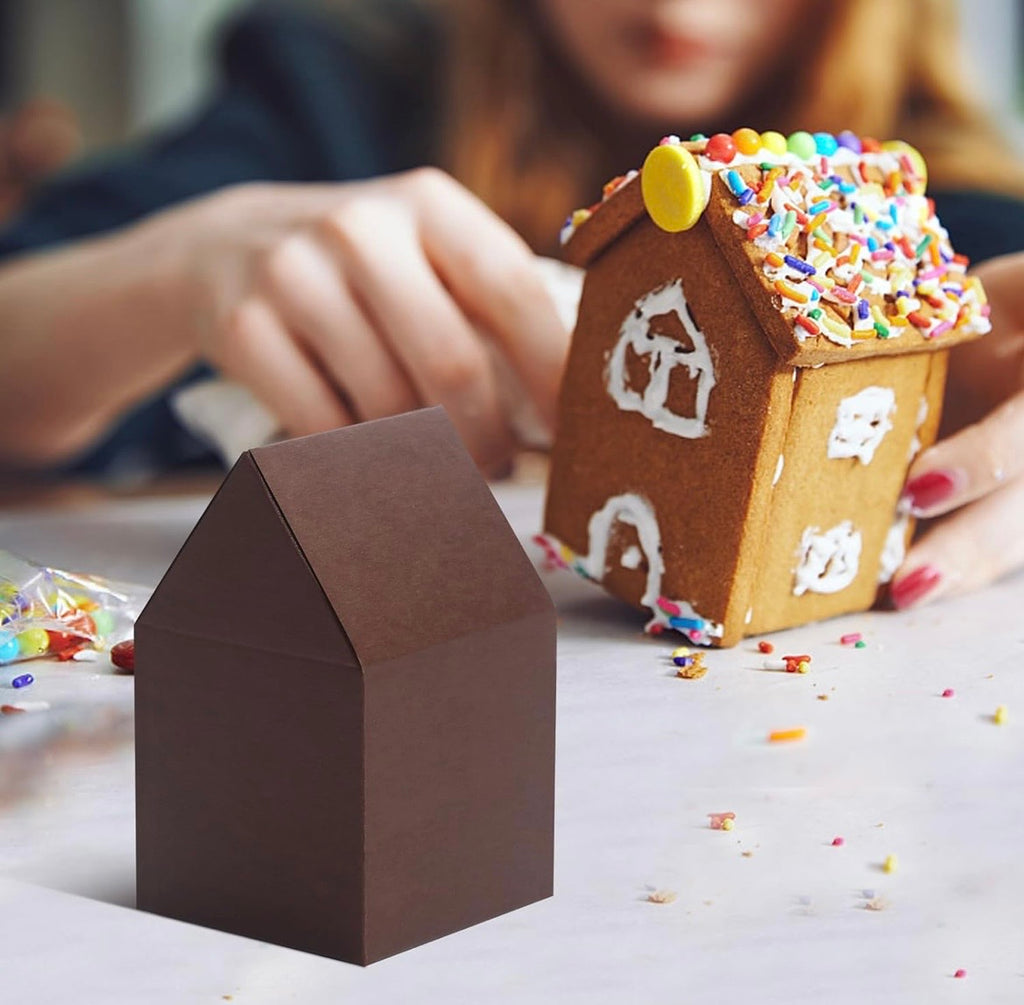 Christmas Gingerbread House Treat Boxes