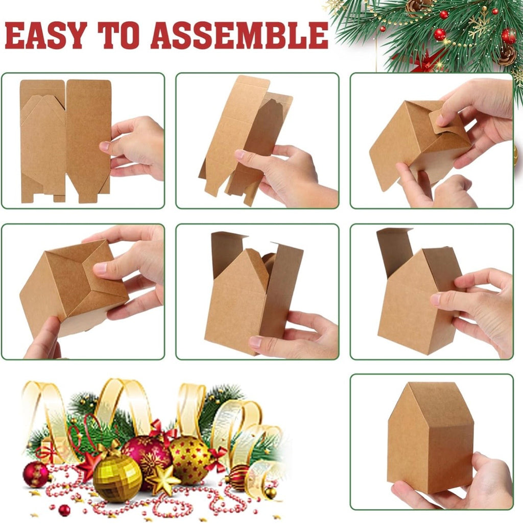 Christmas Gingerbread House Treat Boxes