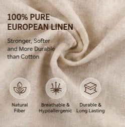 Natural Linen Table Runner